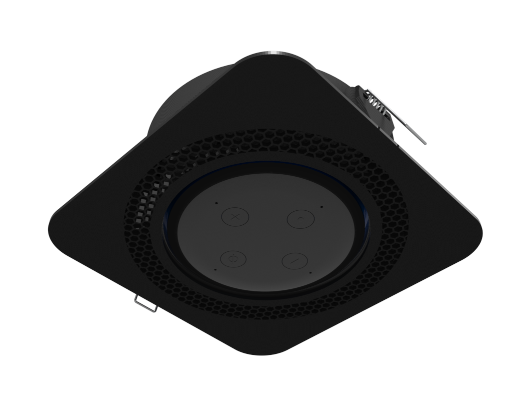 Suporte para embutir no teto, parede ou mesa Splin para Smart Home compatível com Echo dot 3  e Google Home/Nest